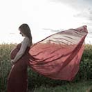 Fotoshooting im Rapsfeld in Plauen