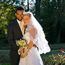 Hochzeitsbilder in der Abendsonne