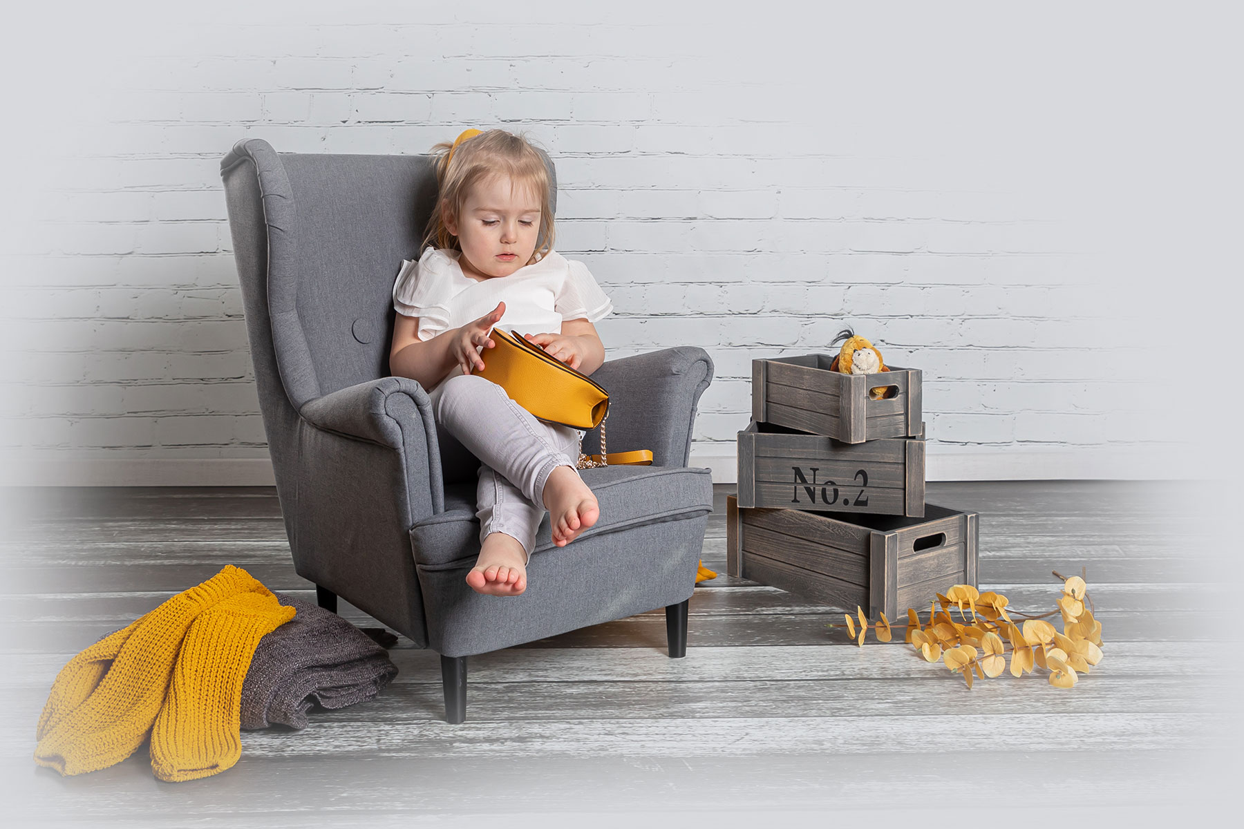 Du bekommst ein Bild des Fotosets mit Tipps für die Kleidung deines Kindes an diesem Tag