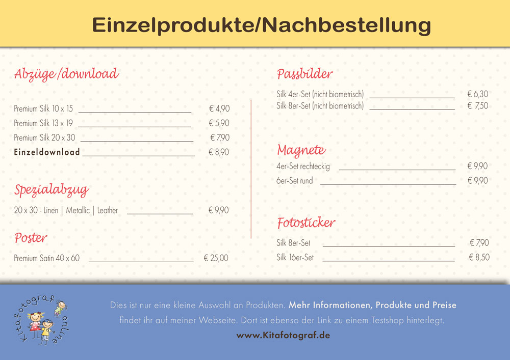 Preisliste-Seite1 Kindergartenfotograf.online 