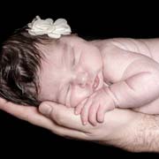 Neugeborenes Vinages Bild Dekoration