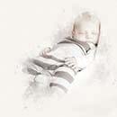 neugeobrener Junge in Naila